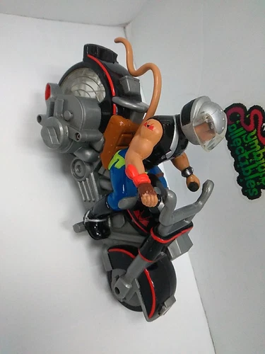 Vtg 1993 GALOOB Biker Mice From Mars Throttle's Blazin' Cycle - NO Ripcord 