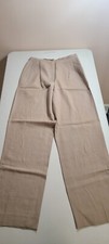 Valentino Miss V Women Pants 42 Beige Work Classy Vintage MSRP 1050