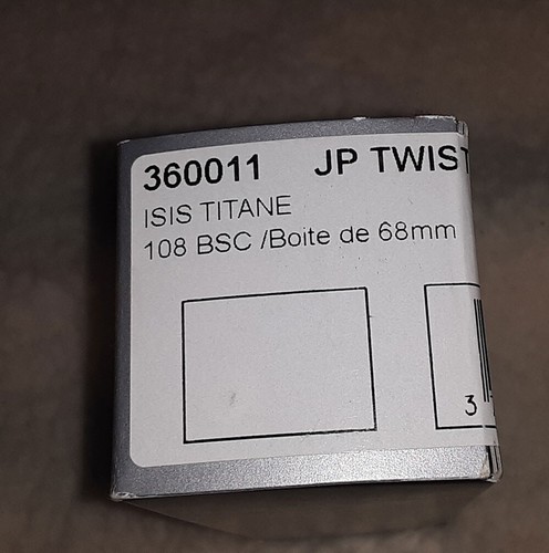 Stronglight Twister ISIS Bottom Bracket Titanium 108mm BSC - NIB/NOS - Picture 4 of 4