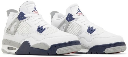Nike Air Jordan 4 Retro GS Midnight Navy 408452-140 Multiple Sizes