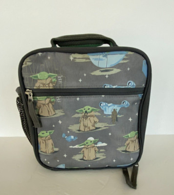 Star Wars Kids Mandalorian The Child Baby Yoda School Lunch Bag box ...