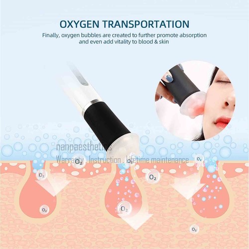 3in1 Facial O2 Co2 Bubble Oxy-gen Treatment R-F Spa Machine Anti-aging Skin Care - Picture 32 of 36