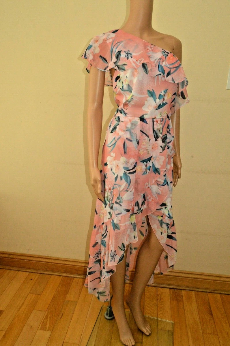 Lipsy coral shop dress