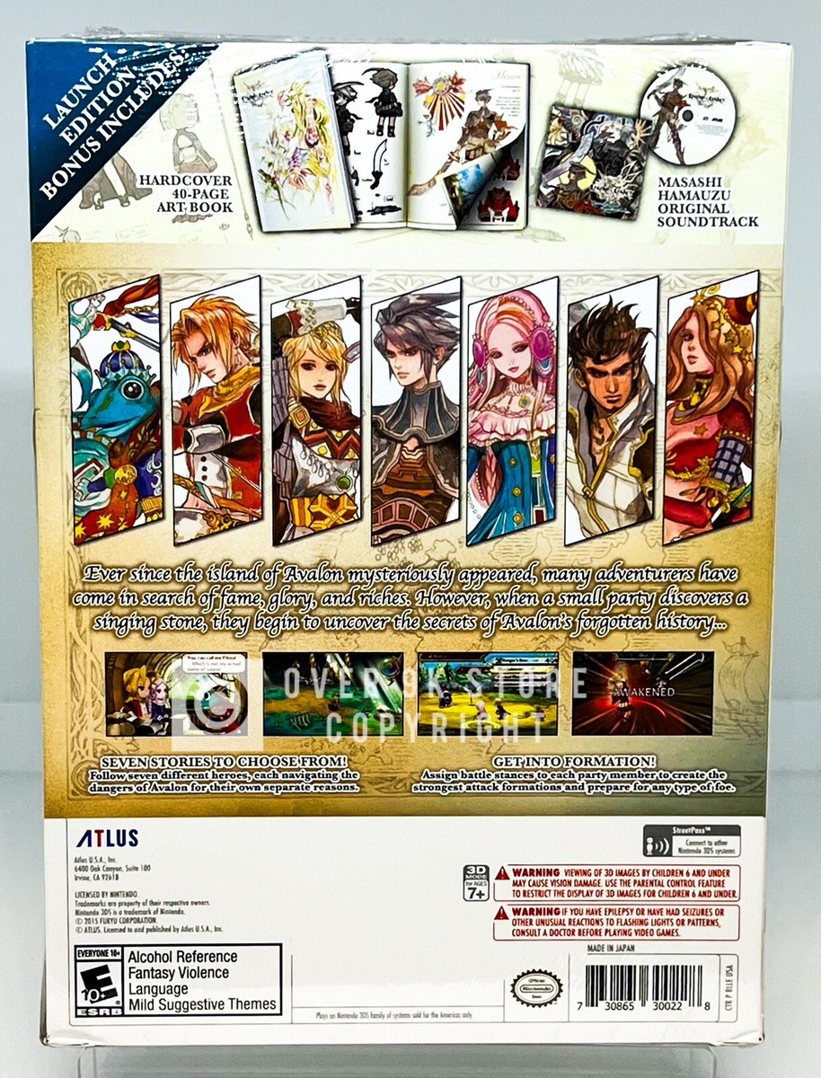 The Legend Of Legacy Limited Edition - Nintendo 3DS - New