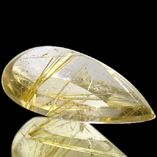 9.98 ct STUNNING NATURAL SPARKLING FIRE RUTILITE QUARTZ - Imagen 3 de 3