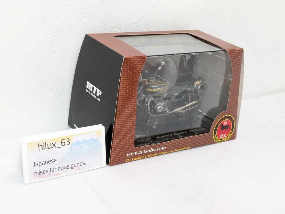 Marusan tetsuba 1/18 KAWASAKI Z2 750RS amarillo caramelo modelo de motocicleta diecast Foto 3 de 4