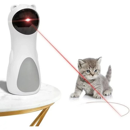 NUEVO Juguetes Láser Automático para Gatos, Juguetes Láser Interactivos para Gatos de Interior/Kit - Imagen 3 de 11