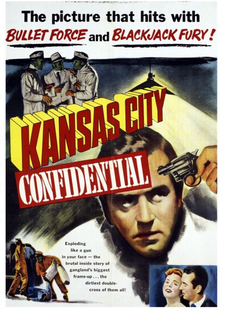 KANSAS CITY CONFIDENTIAL 1952 DVD Classic Murder Mystery John Payne Coleen Gray
