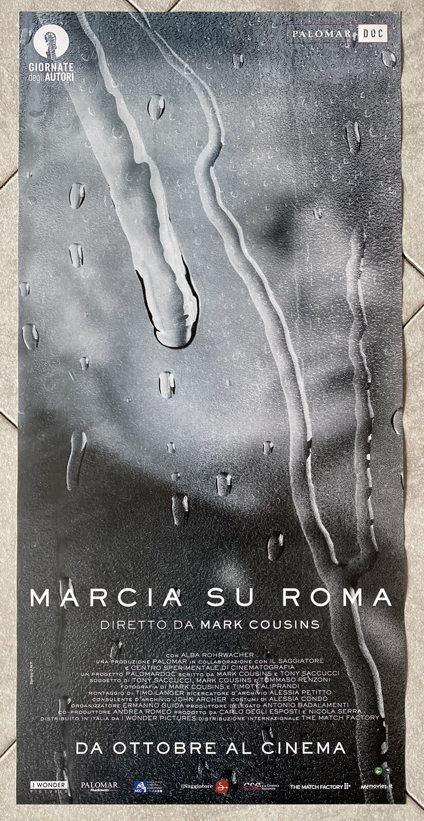 Locandina originale film Marcia su Roma (2022) - Regia di Mark Cousins