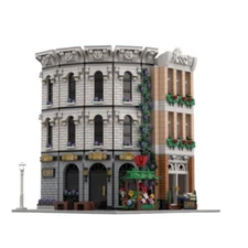 Birch Bank Modular Buildings Blocks Set MOC-181007 DIY Bricks Gift Toys 2781pcs