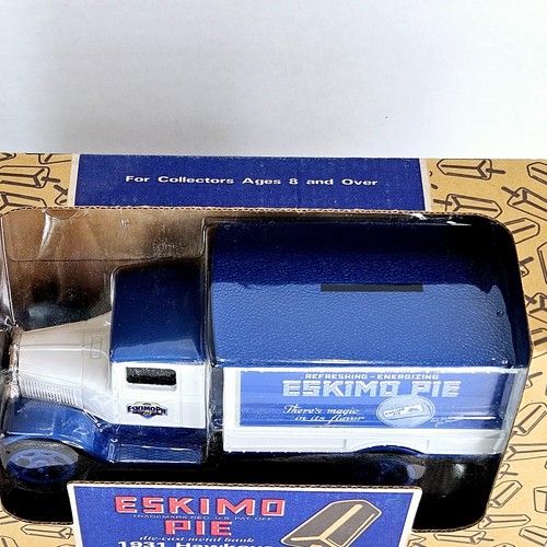 1931 Hawkeye Delivery Truck Bank Eskimo Pie Die Cast Metal Ertl 1996 Collectable - Picture 7 of 14
