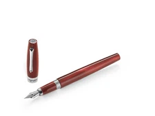 Montegrappa Felicita Red Velvet Fountain pen Medium nib MIB
