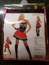 Sexy Adult Halloween Seven 'Til Midnight Speed Demon Costume Size Small
