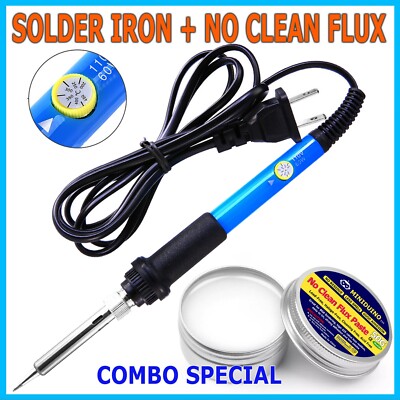 No-Clean Solder Iron and Paste Flux For PCB LED BGA SMD SMT  50Gram