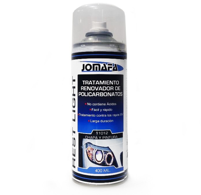SPRAY RESTAURADOR DE FAROS PRE ITV RENOVADOR DE POLICARBONATOS