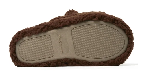 Dearfoams Cozy Comfort Unisex Critter Snowbear Scuff Slippers Size W 7-8 M 9-10 - Picture 3 of 6