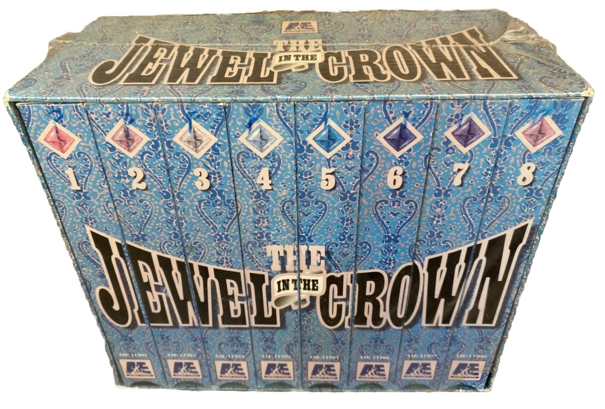 Jewel in the Crown, The - Complete Set (VHS, 1999, 8-Tape Set) for