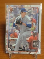 2015 Bowman Draft Preston Morrison Chicago Cubs #59