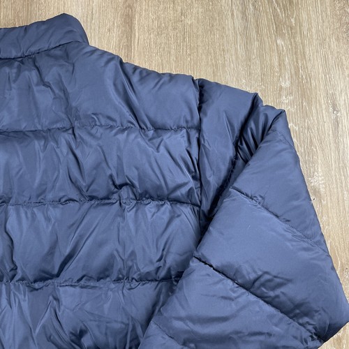 Cabelas Premier Northern Goose Down Puffer Jacket Men's 2XL Navy Blue 650 Y2k - Picture 21 of 21
