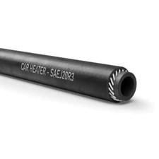 RUBBER CAR HEATER HOSE | Flexible Radiator Coolant Engine Water | 2x Hose Clips!