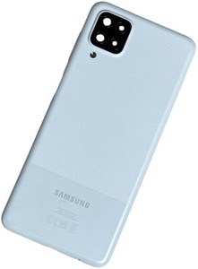 Original Samsung Galaxy A12 Akkudeckel Backcover Kameraglas SM-A125F Weiß
