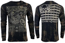 Xtreme Couture By Affliction Men's Long Sleeve T-shirt Speed Demon S-4XL