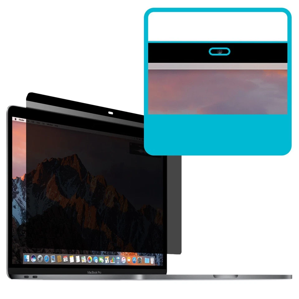 Tech Armor Privacy Screen Protector for Macbook Pro Retina 15" (2016/2017)  [1] - Image 4 of 4