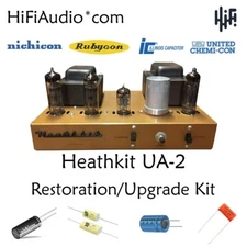 Heathkit UA-2 amp restoration kit service recap capacitor rebuild repair