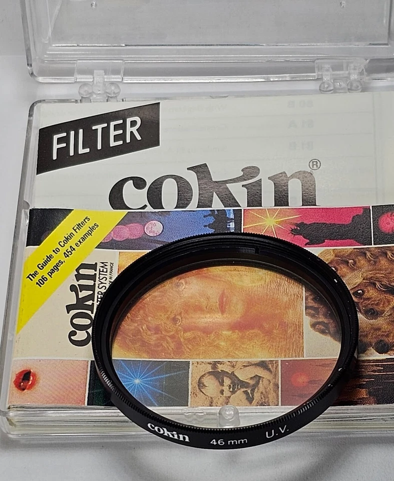 Cokin  France 46mm Genuine OEM UV Coated Glass Lens Protector Filter E-46 E46 - Image 3 of 4
