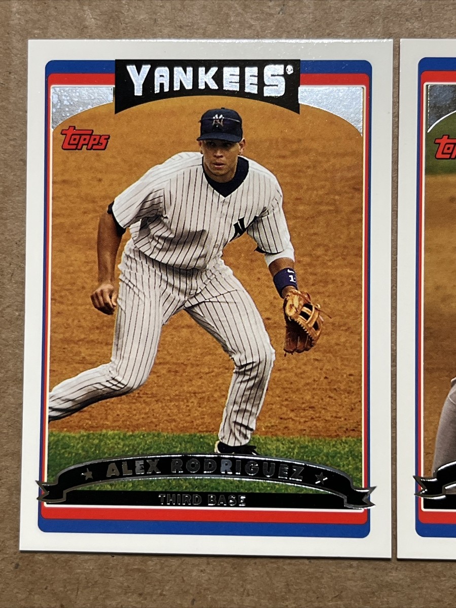 Alex Rodriguez 2006 Topps Base, League MVP & “Bronx Bombers