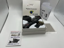 Smart Phone Camera Lens Kit W/Telephoto, Macro & Wide Angle