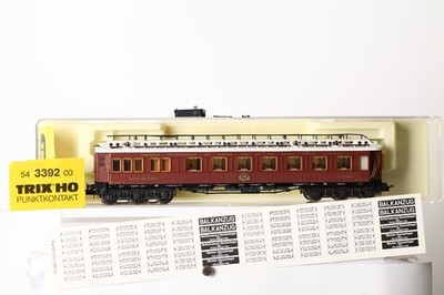 Trix H0 54 3392 Orientexpress Balkanzug CIWL Speisewagen No 1687 D  OVP (346371)