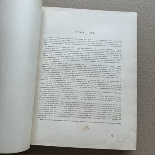 The Bible Gallery, Illustrated by Gustave Dore Antique 1880 Book - Photo 6/21