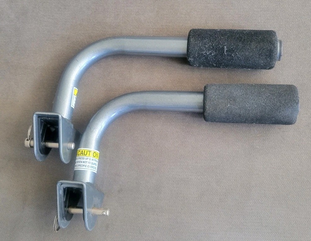 Total Gym Press Up Bars fits 1000 1100 1400 1500 1600 1700 1800 1900