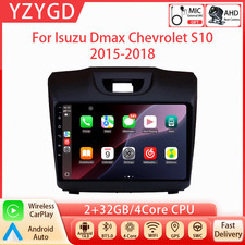 For lsuzu Dmax Chevrolet S10 2015-2018 Carplay Car Stereo Radio Multimedia GPS