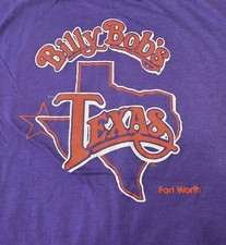 Vintage Billy Bob's Texas Fort Worth shrirt Size Large Honky Tonk/Country/2 Step