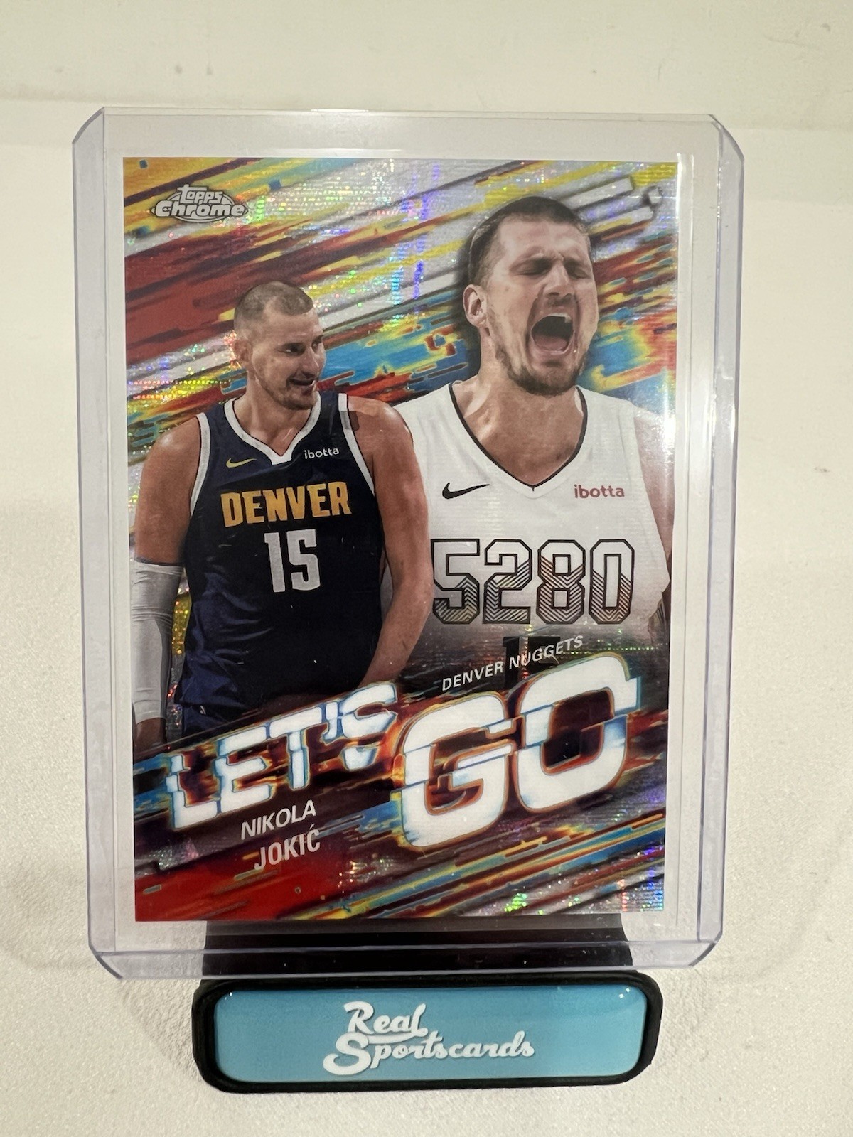 2025-26 Topps Chrome Nikola Jokic Let’s Go SSP Case Hit Nuggets Crazy RARE!