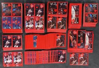 1991 CLEO MICHAEL JORDAN VALENTINES PANEL & CARD LOT OF 400