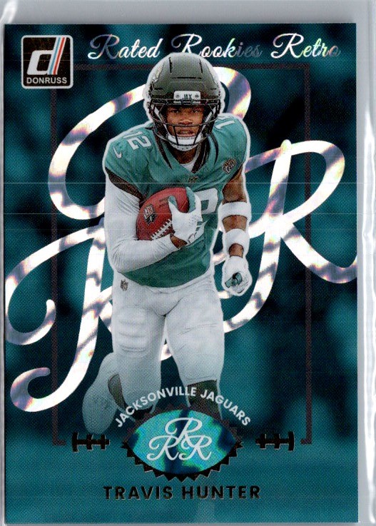 2025 Donruss #4 Travis Hunter Rated Rookies Retro