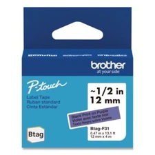 Brother International BTAGF31 Genuine P-touch Btag Label Tapes, 0.47" X 13.1 Ft,