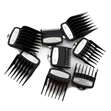 Replacement 8PCS Hair Clipper Metal Clip Guides Limit Combs Guards For WAHL