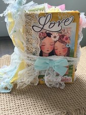 Spring Sunshine -Handmade Junk Journal