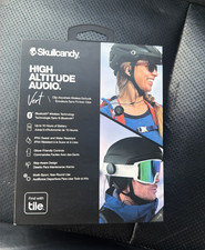 NIB Skullcandy Vert Wireless Bluetooth Earbuds w/ Tile Water Resistant Black