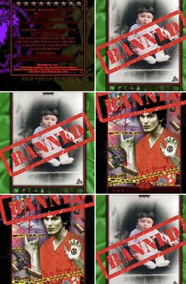 Banned Collection Trading Cards