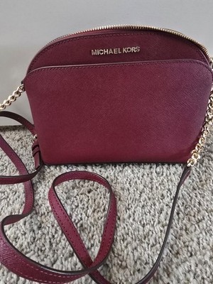Michael Kors Burgundy Crossbody