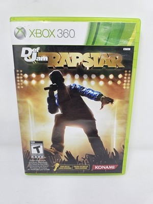 Def Jam Rapstar (Microsoft Xbox 360, Complete with manual, 2010)
