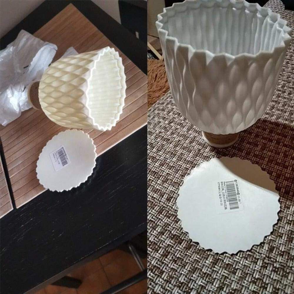 Plastic Vases Anti-ceramic Unbreakable Basket Imitation Rattan Flower Vase For H thumbnail 16