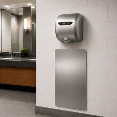 #ad Excel 89S XLERATOR® Stainless Steel Antimicrobial Wall Guard for Hand Dryers 2 $220.00