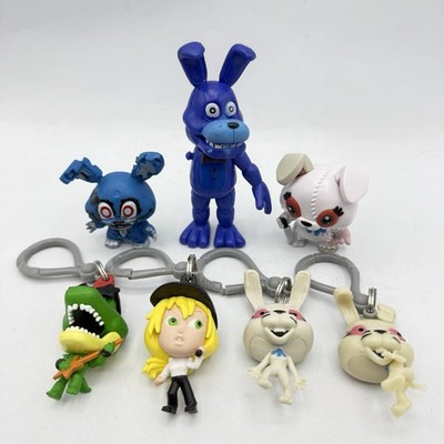 Funko Scott Cawthon Five Nights at Freddy's FNAF Keychain & Figures Lot Of 7
