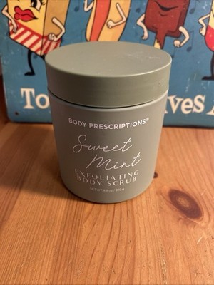 Body Prescriptions Sweet!  Mint Exfoliating Body Scrub 8.8 Oz
